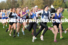 Womens under-17s and under-20s, European Cross Country Championships Trials, Sefton Park, Liverpool. Photo: David T. Hewitson/Sports for All Pics